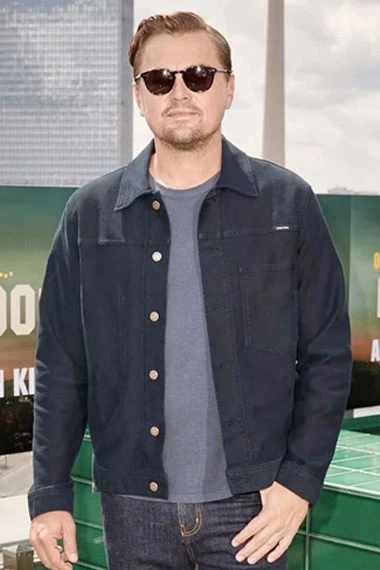 Once Upon A Time In Hollywood Rick Dalton Black Denim Jacket