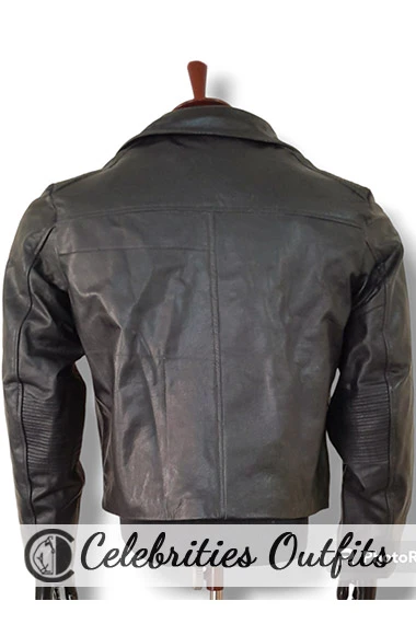 Once Upon a Time Captain Hook Black Distressed Leather Jacket once-upon-time-captain-hook-jacket