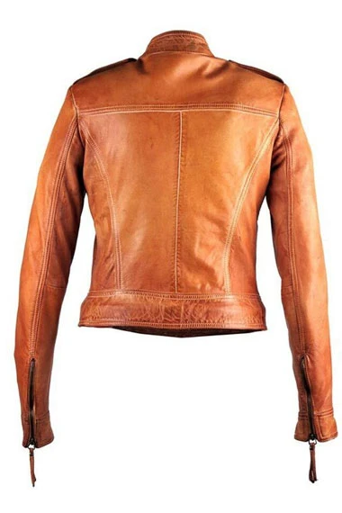 Jennifer Morrison Emma Swan Once Upon a Time Tan Brown Jacket emma-swan-once-upon-a-time-jacket