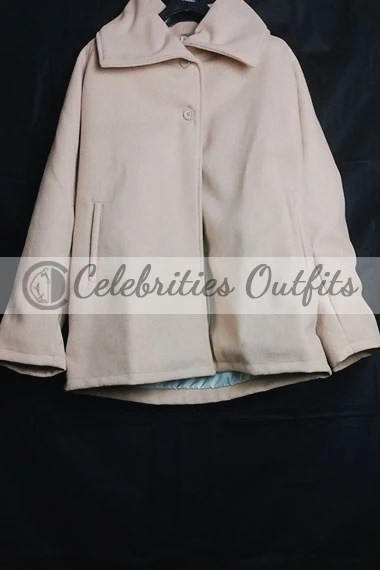 Once Upon a Time Ginnifer Goodwin Snow White White Wool Coat