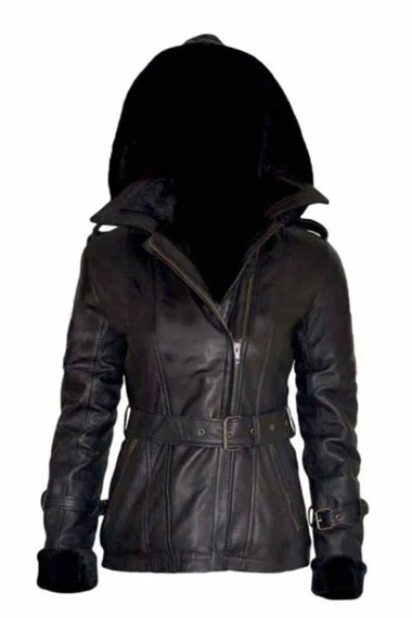 Once Upon a Time Jennifer Morrison Emma Swan Hooded Jacket