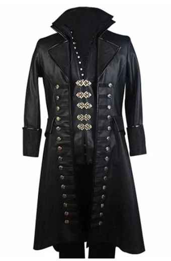 Once Upon a Time Captain Hook Colin O Donoghue Trench Coat colin-odonoghue-once-upon-time-coat