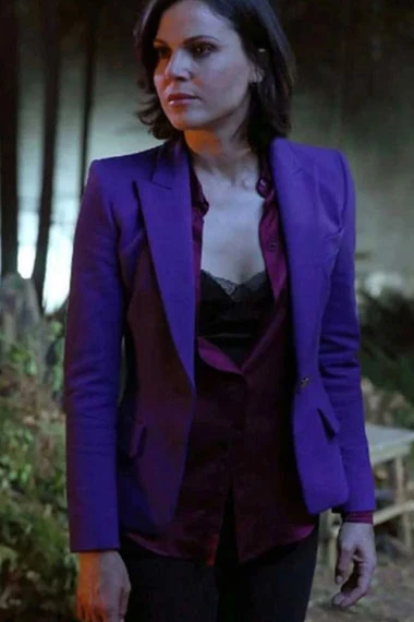 Lana Parrilla Once Upon A Time Regina Mills Evil Queen Blazer