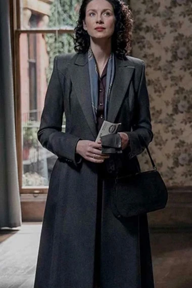 Caitriona Balfe Claire Randall Frazer Outlander Trench Coat