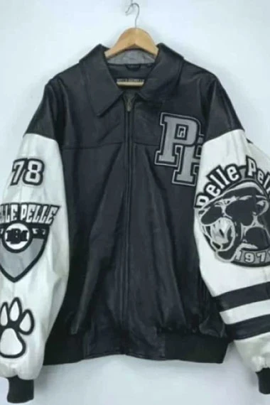 Vintage Pelle Pelle American MB 1978 Bomber Varsity Jacket