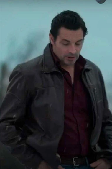 Brennan Elliott Perfect Pairing Michael Brown Leather Jacket