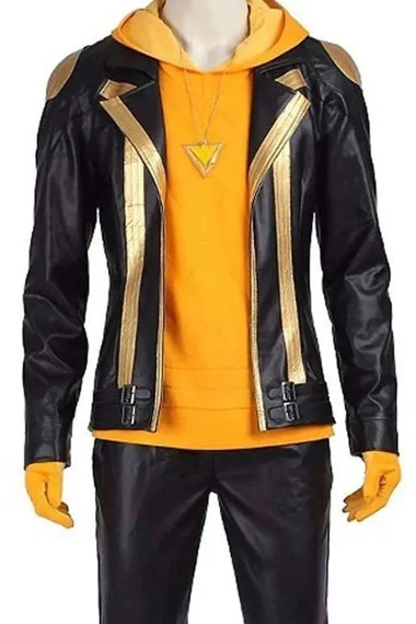 Pokemon Go Gaming Instinctive Hero Spark Black Cosplay Jacket