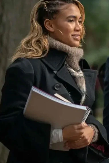 Power Book Ghost Paige Hurd Lauren Baldwin Black Trench Coat
