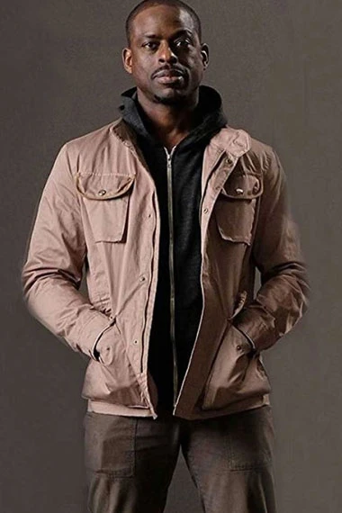 Will Traeger The Predators Sterling Brown Beige Cotton Jacket