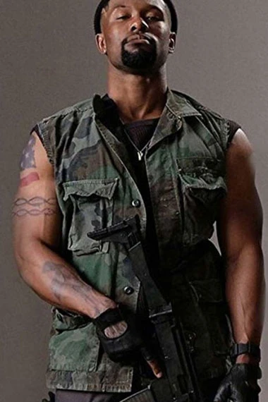 Nebraska Williams The Predator Trevante Rhodes Camouflage Vest