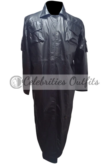 Frank Castle Thomas Jane Punisher Black Long Leather Coat the-punisher-thomas-jane-leather-coat