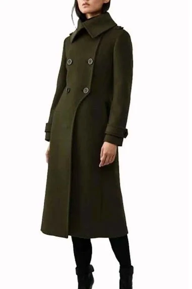 Stella Baker The Republic of Sarah Cooper Green Trench Coat