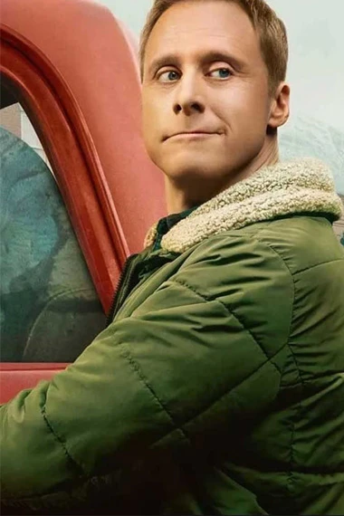 Resident Alien Alan Tudyk Harry Vanderspeigle Puffer Jacket