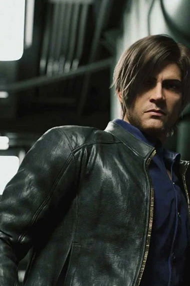 Leon Kennedy Resident Evil Infinite Darkness Bomber Jacket