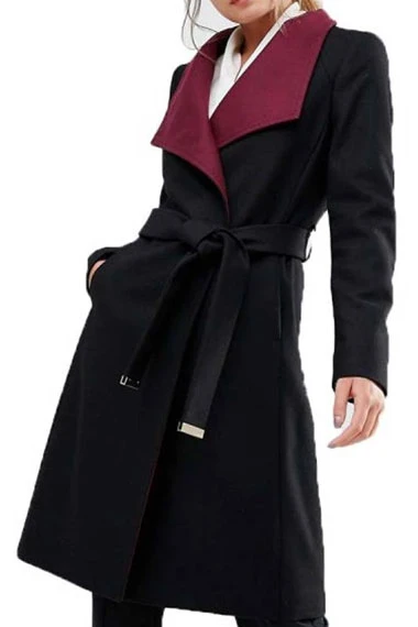 Marisol Nichols Riverdale Hermione Lodge Long Trench Coat