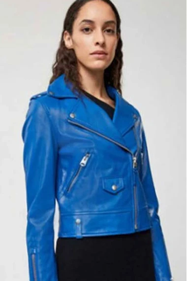 Erinn Westbrook Riverdale Tabitha Tate Biker Leather Jacket