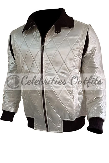 Driver Ryan Gosling Drive Movie Bomber White Scorpion Jacket
