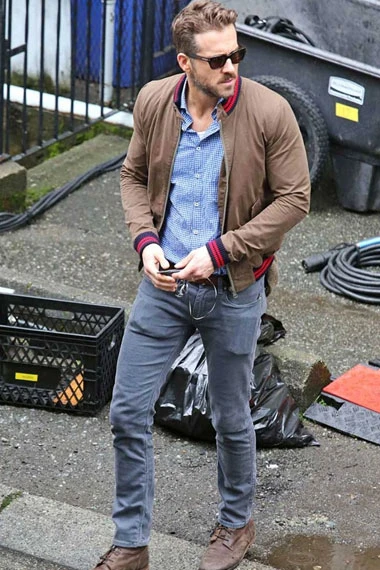 Ryan Reynolds The Age of Adaline Cotton Jacket