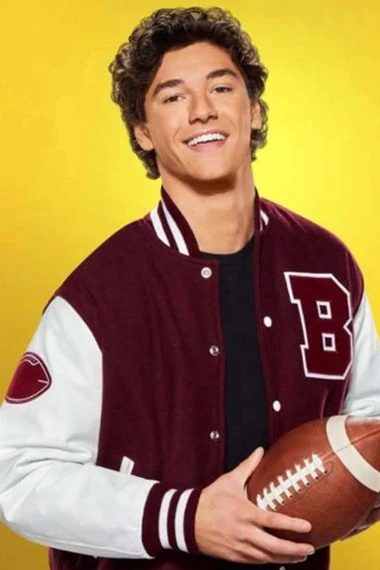 Jamie Spano Belmont Cameli Saved By The Bell Varsity Jacket
