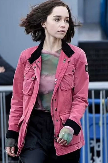 Abigail Brand Secret Invasion Emilia Clarke Pink Jacket