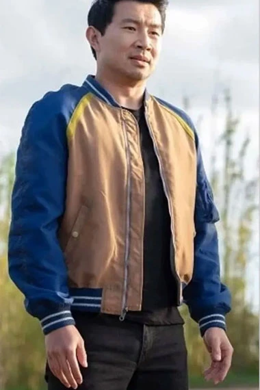 Shang-Chi Legend of Ten Rings Simu Liu Bomber Varsity Jacket