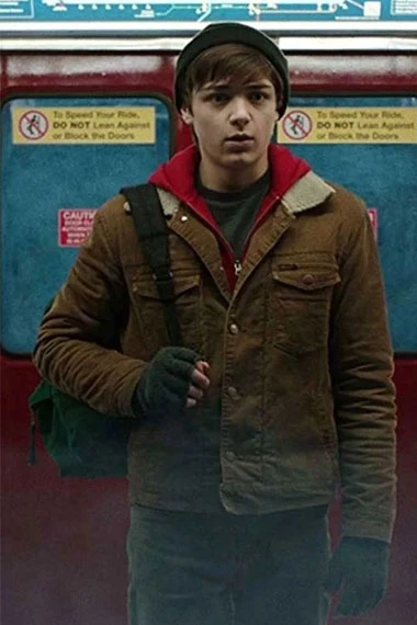 Asher Angel Shazam Billy Batson Brown Cotton Fur Jacket