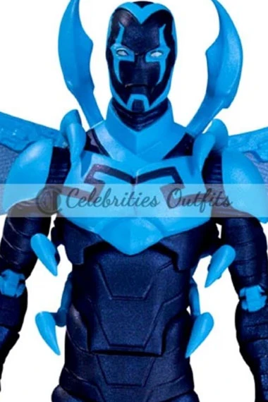 Jaren Brandt Bartlett Smallville TV Show Blue Beetle Jacket blue-beetle-smallville-jacket