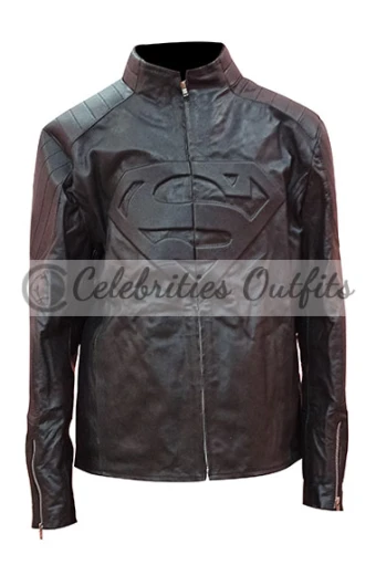 Tom Welling Smallville TV Show Clark Kent Superman Jacket tom-welling-smallville-black-jacket