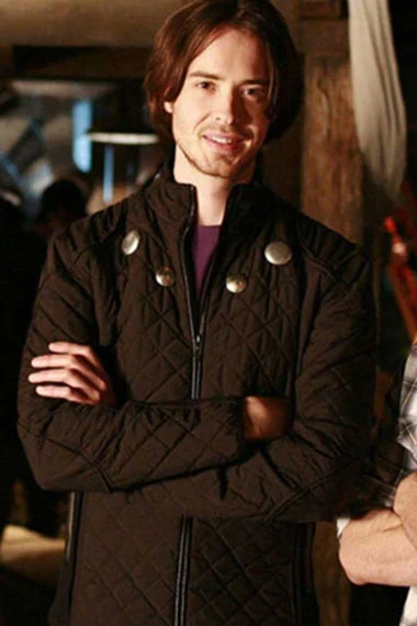 Rokk Krinn Smallville TV Show Ryan Kennedy Quilted Jacket