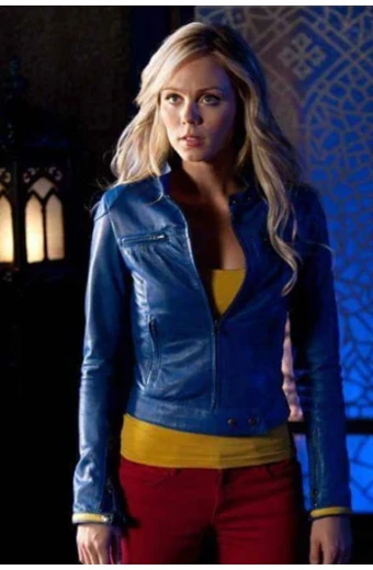 Supergirl Laura Vandervoort Smalllville Kara Kent Jacket smallville-laura-vandervoort-jacket