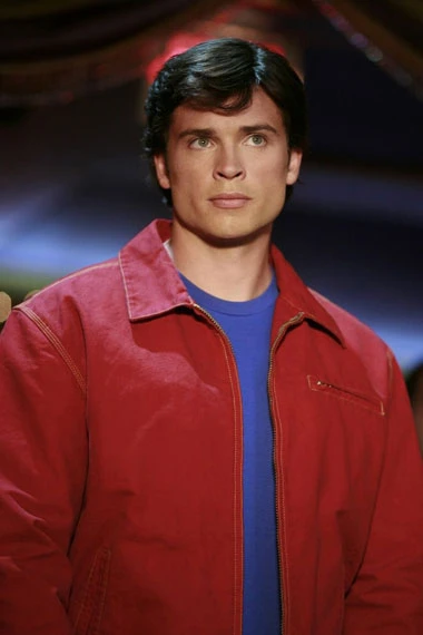 Superman Smallville Clark Kent Tom Welling Red Suede Jacket