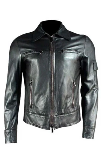 Spider Man Eddie Brock Topher Grace Venom Black Bomber Jacket spider-man-3-eddie-brock-jacket