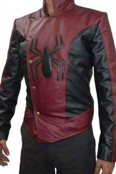 Spider Man Last Stand Peter Parker Black Red Cosplay Jacket