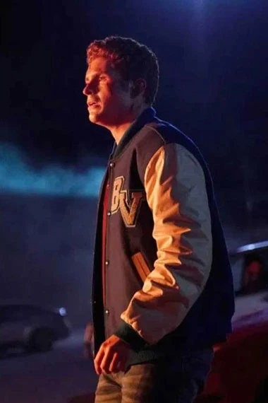 Jake Austin Walker Henry King Stargirl Bomber Varsity Jacket