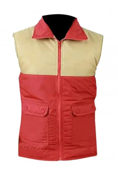 Will Byers Stranger Things Noah Schnapp Mens Red Satin Vest