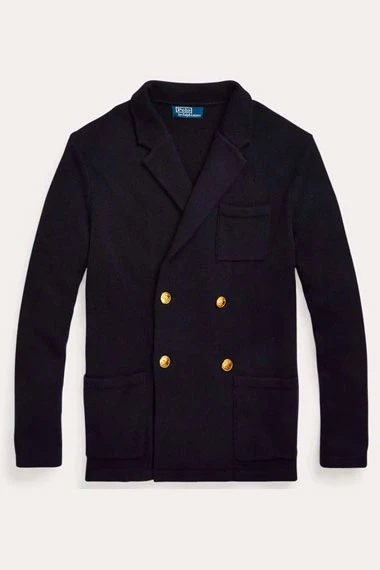 Logan Roy Brian Cox Succession TV Series Black Wool Cardigan