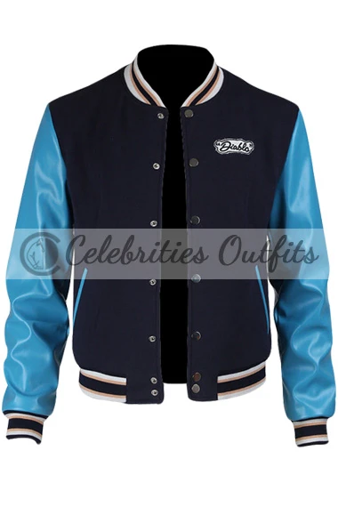 Suicide Squad Jay Hernandez Diablo Black Bomber Varsity Jacket suicide-squad-el-diablo-jacket