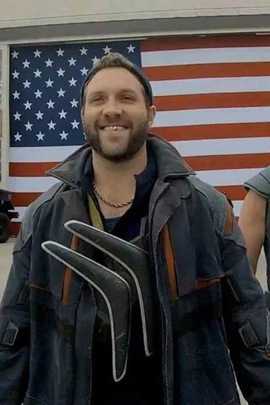 Jai Courtney Captain Boomerang Suicide Squad Grey Trench Coat