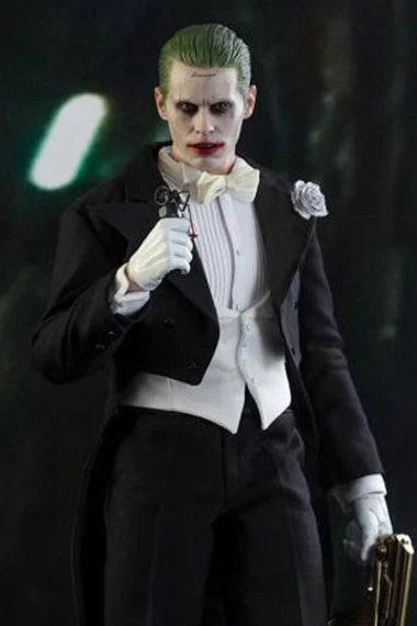 Jared Leto Joker Suicide Squad Black Cosplay Trench Tailcoat