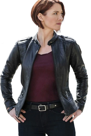 Alex Danvers Supergirl Chyler Leigh Biker Black Leather Jacket