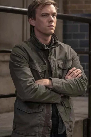 Supernatural Jake Abel Adam Milligan Grey Cotton Jacket