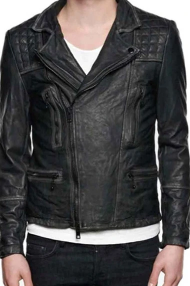 Supernatural Dean Winchester Jensen Ackles Quilted Jacket supernatural-jensen-ackles-black-quilted-jacket
