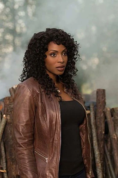 Lisa Berry Supernatural Billie Quilted Brown Leather Jacket