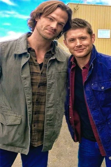 Sam Winchester Supernatural TV Series Green Cotton Jacket