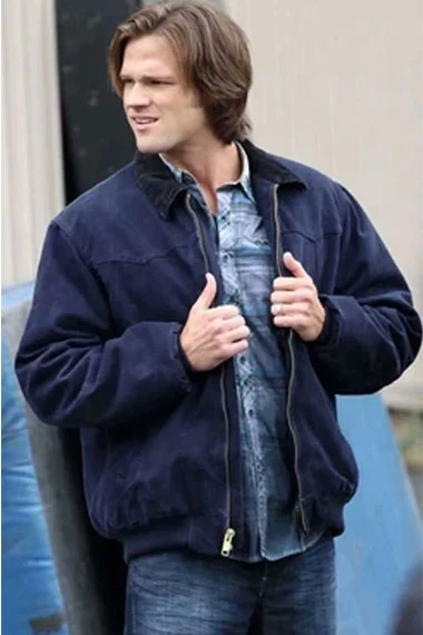 Sam Winchester Supernatural Jared Padalecki Bomber Jacket