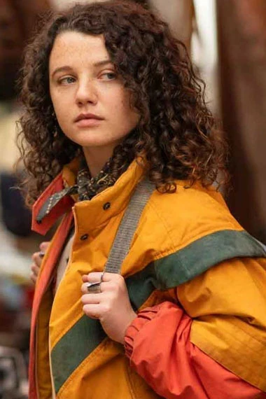 Stefania LaVie Owen Bear Sweet Tooth Yellow Puffer Jacket
