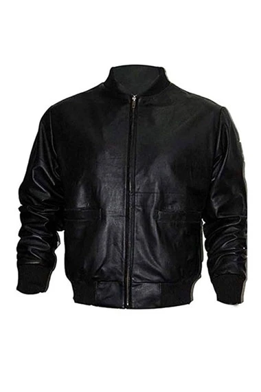 Rocky Balboa Sylvester Stallone Mens Tiger Black Bomber Jacket