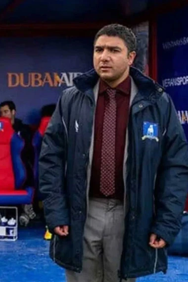 Nathan Shelley Ted Lasso Nick Mohammed Blue Parachute Coat