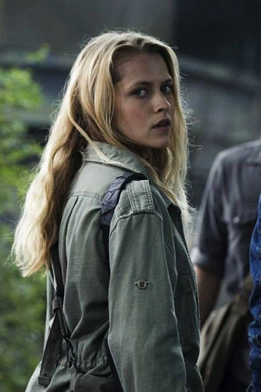 Teresa Palmer Warm Bodies Julie Grigio Green Cotton Jacket