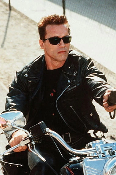 Terminator Judgement Day Arnold Schwarzenegger Biker Jacket